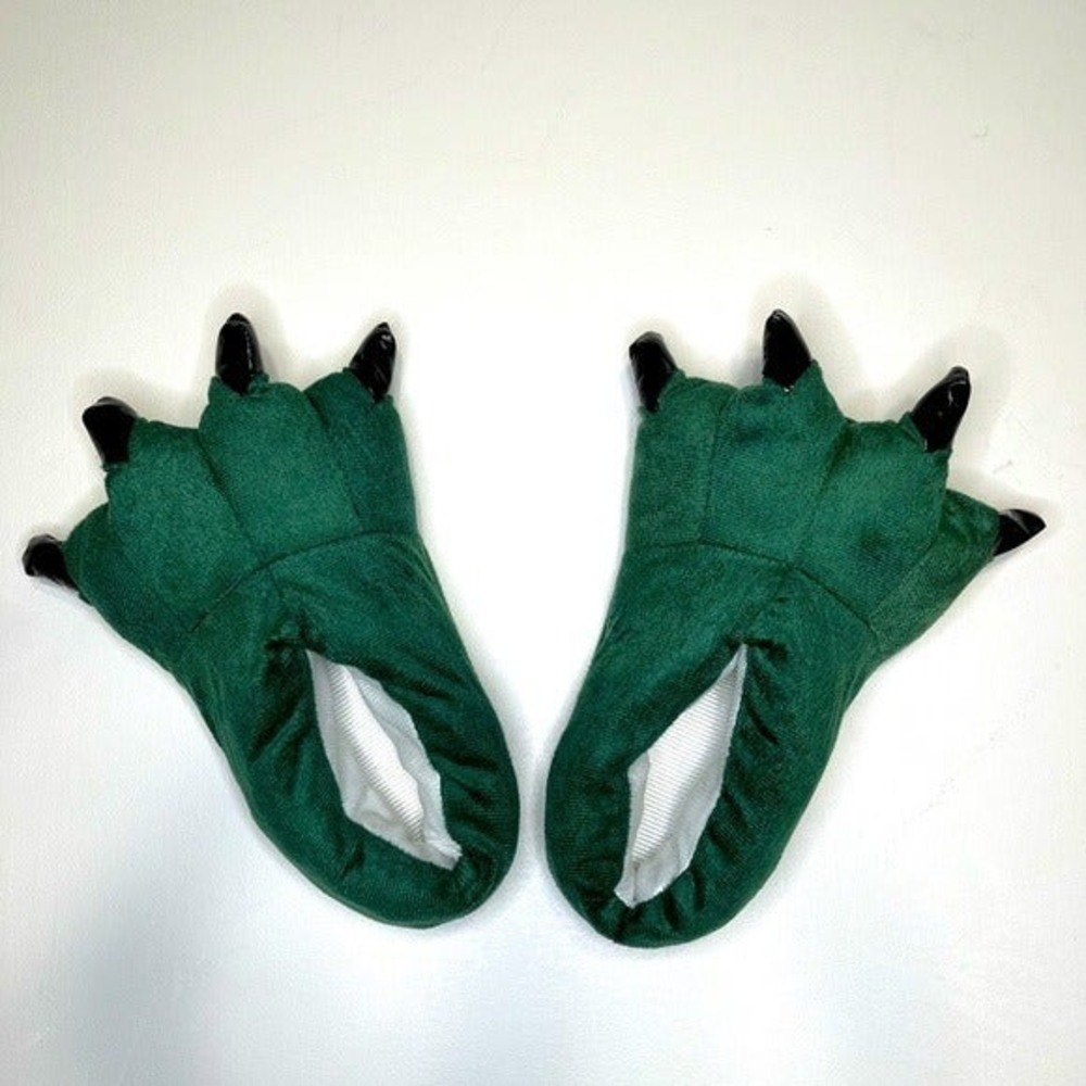 Soft cushy adult animal slippers